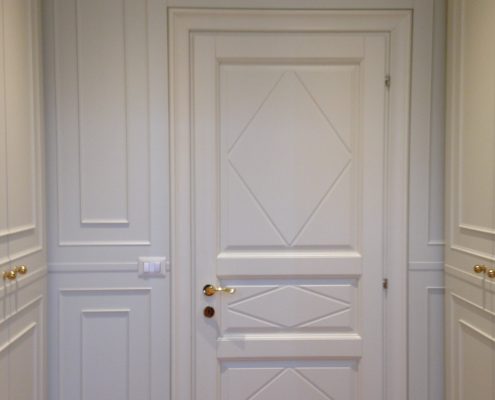 cabina armadio particolare porta